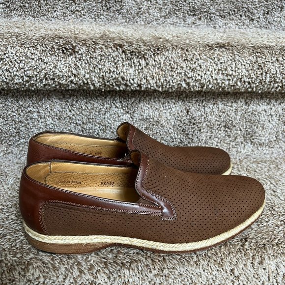 Mezlan Men\'s Brown Slip on Leather Loafers- main image 11